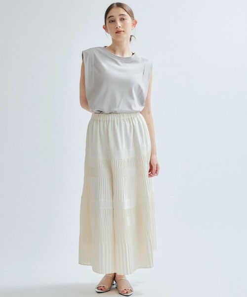 ketty / ケティ カットソー | 【汗染み防止】タックフレンチスリーブトップス≪洗濯機で洗える≫ | 詳細20