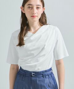 ketty / ケティ カーディガン・ボレロ | カットドレープTシャツ≪洗濯機で洗える≫
