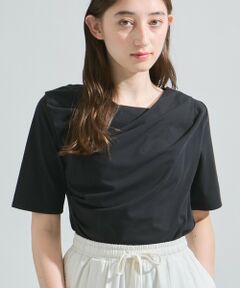 ketty / ケティ カーディガン・ボレロ | カットドレープTシャツ≪洗濯機で洗える≫