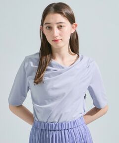 ketty / ケティ カーディガン・ボレロ | カットドレープTシャツ≪洗濯機で洗える≫