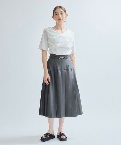 ketty / ケティ カーディガン・ボレロ | カットドレープTシャツ≪洗濯機で洗える≫ | 詳細6