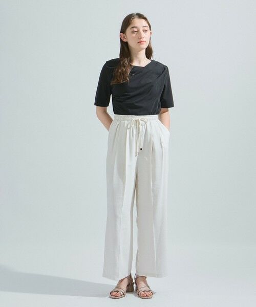 ketty / ケティ カーディガン・ボレロ | カットドレープTシャツ≪洗濯機で洗える≫ | 詳細9