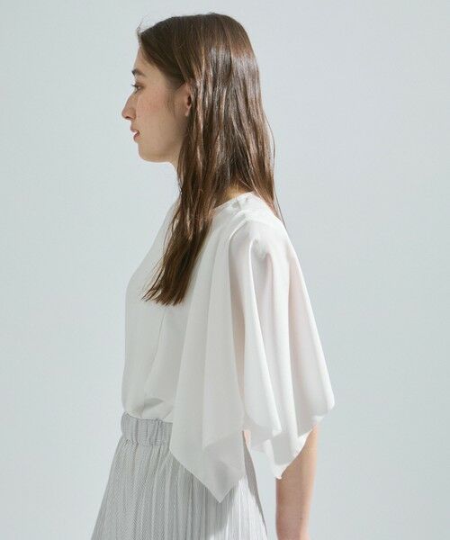 ketty / ケティ カットソー | 2WAYジョーゼットフリルトップス≪手洗い可能≫ | 詳細2