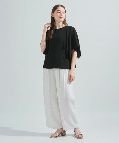 ketty / ケティ カットソー | 2WAYジョーゼットフリルトップス≪手洗い可能≫ | 詳細8