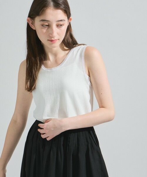 ketty / ケティ カットソー | ミニドビーベロアタンクトップ≪手洗い可能≫ | 詳細2