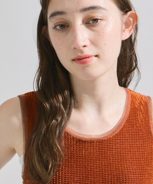 ketty / ケティ カットソー | ミニドビーベロアタンクトップ≪手洗い可能≫ | 詳細11