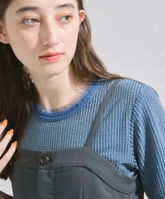 ketty / ケティ カットソー | ミニドビーベロアTシャツ≪手洗い可能≫