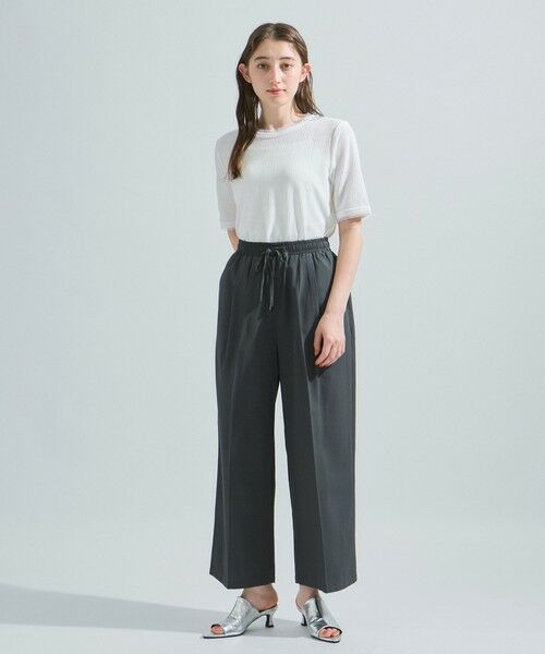 ketty / ケティ カットソー | ミニドビーベロアTシャツ≪手洗い可能≫ | 詳細3