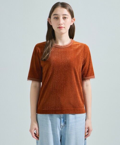 ketty / ケティ カットソー | ミニドビーベロアTシャツ≪手洗い可能≫ | 詳細8