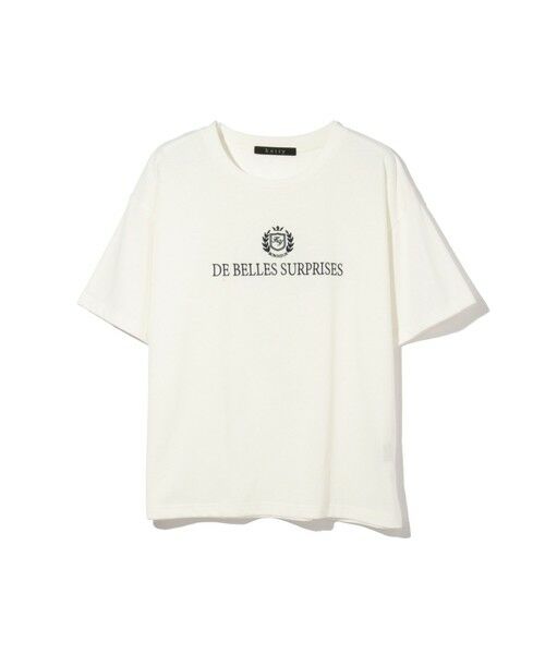 ketty / ケティ カットソー | ツヤ刺繍Tシャツ≪洗濯機で洗える≫ | 詳細6