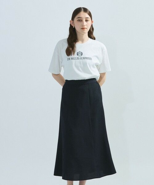 ketty / ケティ カットソー | ツヤ刺繍Tシャツ≪洗濯機で洗える≫ | 詳細4