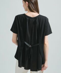 ケティ ketty キーネックポンチトップス≪洗濯機で洗える≫ （ブラック） ケティ ketty キーネックポンチトップス≪洗濯機で洗える