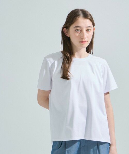 ketty / ケティ カットソー | 【接触冷感/吸水速乾】バックシャンカットソー≪洗濯機で洗える≫ | 詳細1