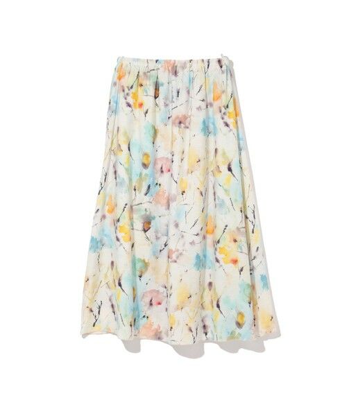ketty / ケティ ミニ・ひざ丈スカート | ブレンドフラワードロースカート≪手洗い可能≫ | 詳細7