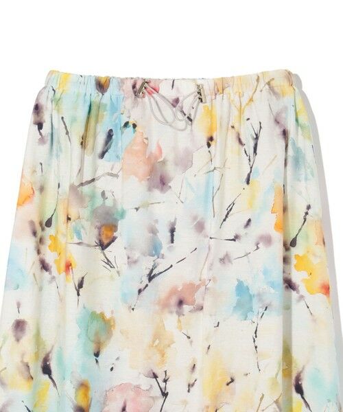 ketty / ケティ ミニ・ひざ丈スカート | ブレンドフラワードロースカート≪手洗い可能≫ | 詳細8