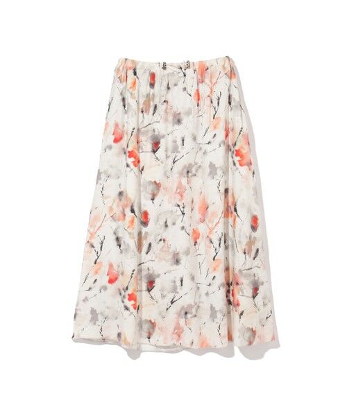 ketty / ケティ ミニ・ひざ丈スカート | ブレンドフラワードロースカート≪手洗い可能≫ | 詳細15