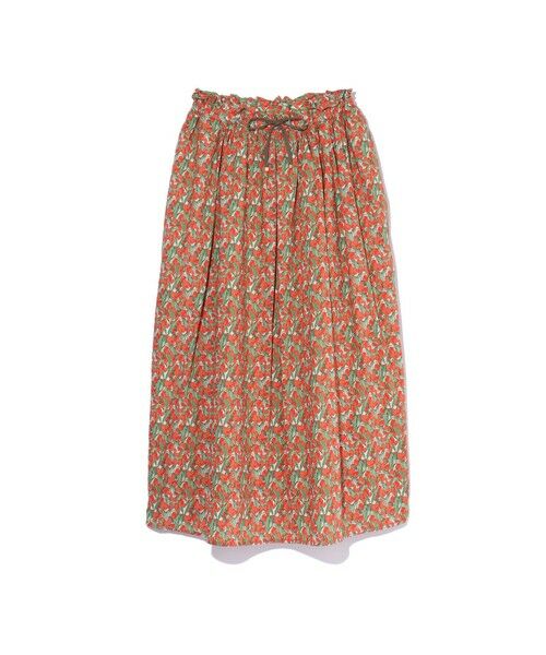 ketty / ケティ ミニ・ひざ丈スカート | コットンフラワープリントスカート≪手洗い可能≫ | 詳細6