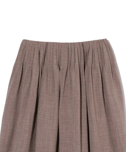 ketty / ケティ ミニ・ひざ丈スカート | リネンライクタックフレアスカート≪セットアップ対応/洗濯機で洗える≫ | 詳細13