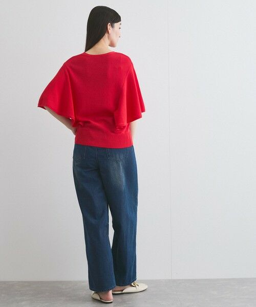 ketty / ケティ ニット・セーター | 【UVカット/接触冷感】フレアスリーブプルオーバー≪手洗い可能≫ | 詳細3