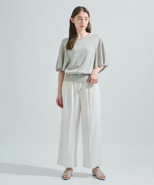 ketty / ケティ ニット・セーター | 【UVカット/接触冷感】フレアスリーブプルオーバー≪手洗い可能≫ | 詳細12