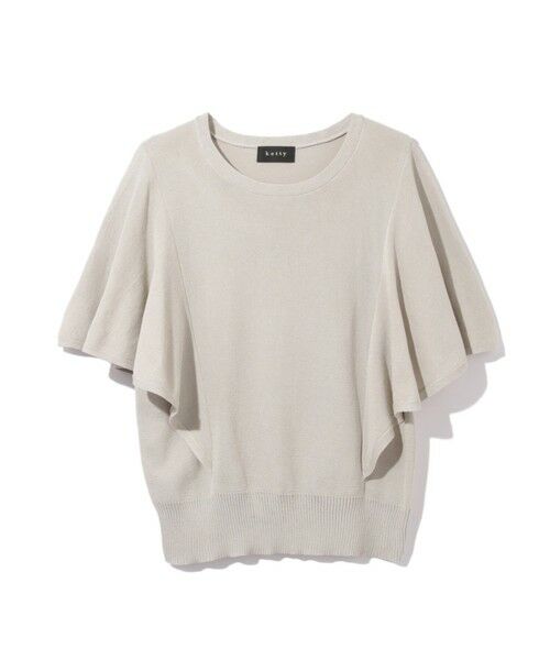 ketty / ケティ ニット・セーター | 【UVカット/接触冷感】フレアスリーブプルオーバー≪手洗い可能≫ | 詳細13