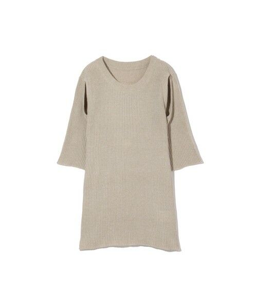 ketty / ケティ ニット・セーター | カットアウトミックスニット≪手洗い可能≫ | 詳細4