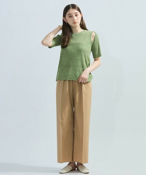 ketty / ケティ ニット・セーター | カットアウトミックスニット≪手洗い可能≫ | 詳細16