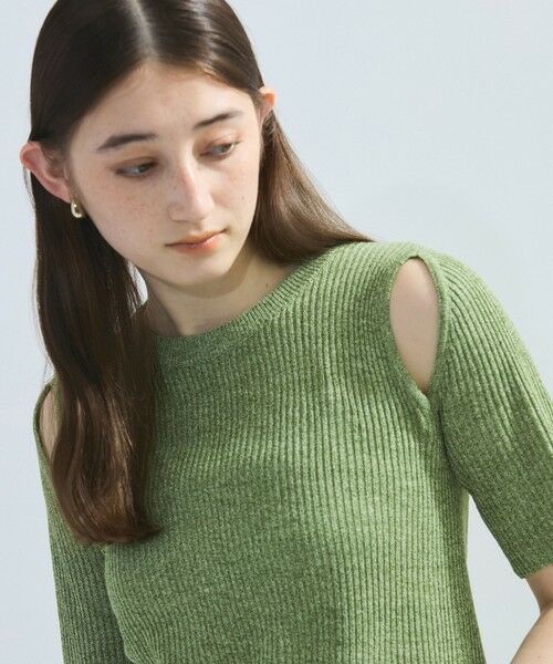 ketty / ケティ ニット・セーター | カットアウトミックスニット≪手洗い可能≫ | 詳細12