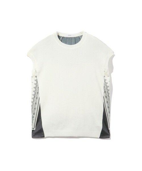 ketty / ケティ ニット・セーター | 【LHELBIE】スカーフドッキングニットトップス≪洗濯機で洗える≫ | 詳細7