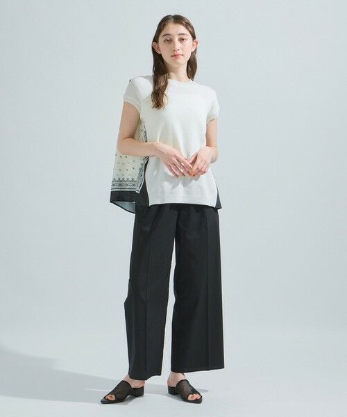 ketty / ケティ ニット・セーター | 【LHELBIE】スカーフドッキングニットトップス≪洗濯機で洗える≫ | 詳細5