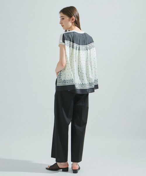 ketty / ケティ ニット・セーター | 【LHELBIE】スカーフドッキングニットトップス≪洗濯機で洗える≫ | 詳細6