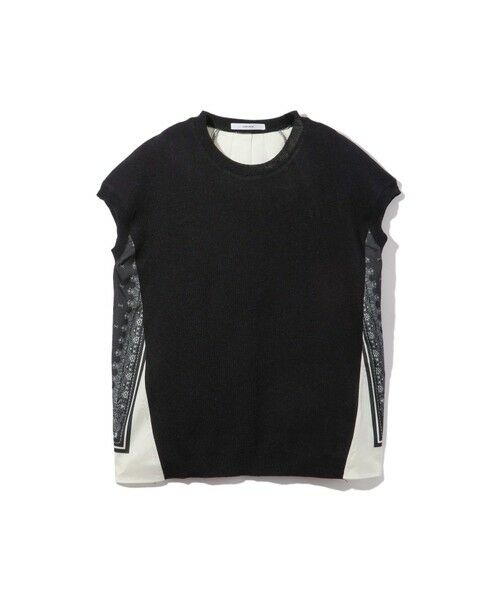 ketty / ケティ ニット・セーター | 【LHELBIE】スカーフドッキングニットトップス≪洗濯機で洗える≫ | 詳細15