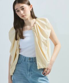 ketty / ケティ シャツ・ブラウス | ナイロンギャザートップス≪手洗い可能≫