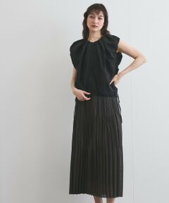 ketty / ケティ シャツ・ブラウス | ナイロンギャザートップス≪手洗い可能≫