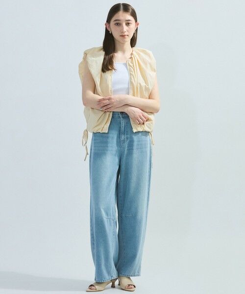 ketty / ケティ シャツ・ブラウス | ナイロンギャザートップス≪手洗い可能≫ | 詳細4