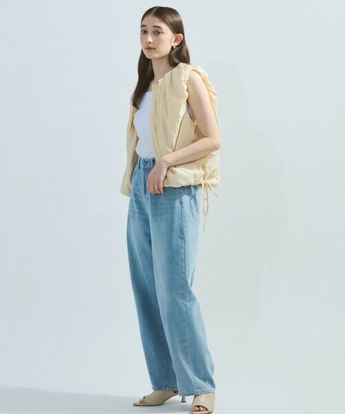 ketty / ケティ シャツ・ブラウス | ナイロンギャザートップス≪手洗い可能≫ | 詳細5