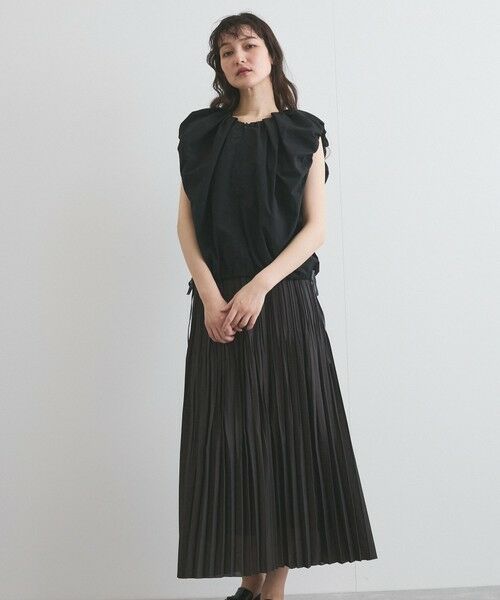 ketty / ケティ シャツ・ブラウス | ナイロンギャザートップス≪手洗い可能≫ | 詳細12