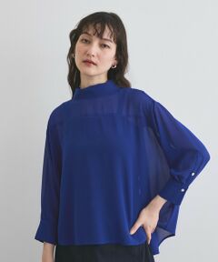 ketty / ケティ シャツ・ブラウス | ロールネックシアーシャツブラウス≪手洗い可能≫