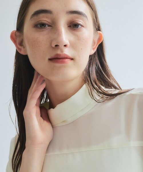 ketty / ケティ シャツ・ブラウス | ロールネックシアーシャツブラウス≪手洗い可能≫ | 詳細5