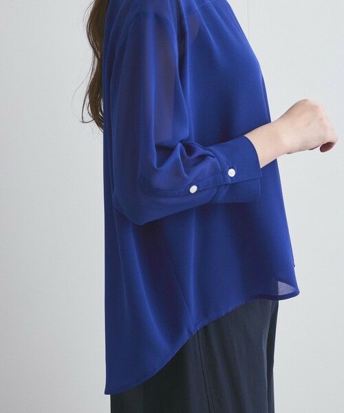 ketty / ケティ シャツ・ブラウス | ロールネックシアーシャツブラウス≪手洗い可能≫ | 詳細11