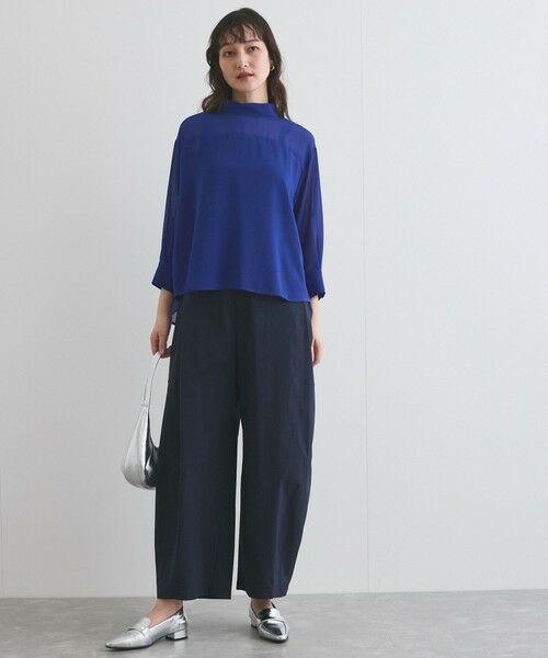 ketty / ケティ シャツ・ブラウス | ロールネックシアーシャツブラウス≪手洗い可能≫ | 詳細12