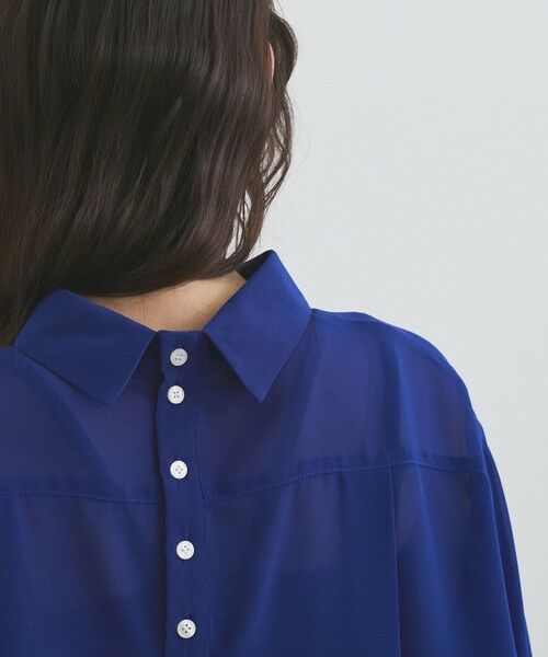 ketty / ケティ シャツ・ブラウス | ロールネックシアーシャツブラウス≪手洗い可能≫ | 詳細9
