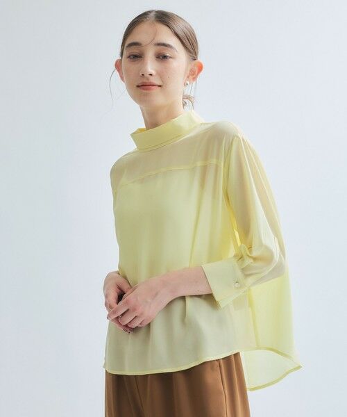 ketty / ケティ シャツ・ブラウス | ロールネックシアーシャツブラウス≪手洗い可能≫ | 詳細15