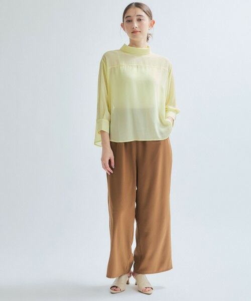 ketty / ケティ シャツ・ブラウス | ロールネックシアーシャツブラウス≪手洗い可能≫ | 詳細17