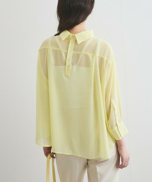 ketty / ケティ シャツ・ブラウス | ロールネックシアーシャツブラウス≪手洗い可能≫ | 詳細19