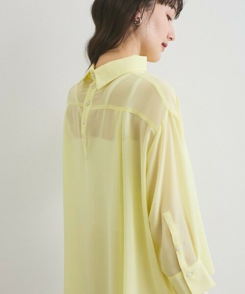 ketty / ケティ シャツ・ブラウス | ロールネックシアーシャツブラウス≪手洗い可能≫ | 詳細20