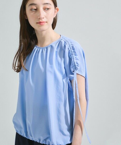 ketty / ケティ シャツ・ブラウス | フィブリルサテンギャザーブラウス≪手洗い可能≫ | 詳細9