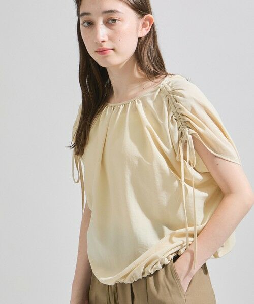 ketty / ケティ シャツ・ブラウス | フィブリルサテンギャザーブラウス≪手洗い可能≫ | 詳細17
