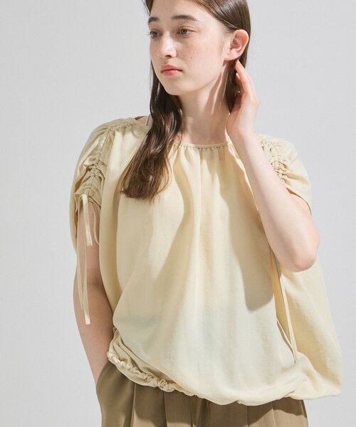 ketty / ケティ シャツ・ブラウス | フィブリルサテンギャザーブラウス≪手洗い可能≫ | 詳細18