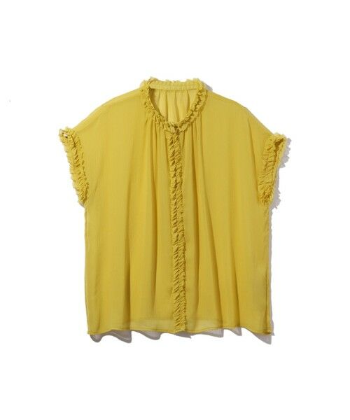 ketty / ケティ シャツ・ブラウス | シフォン楊柳フリルブラウス≪手洗い可能≫ | 詳細10